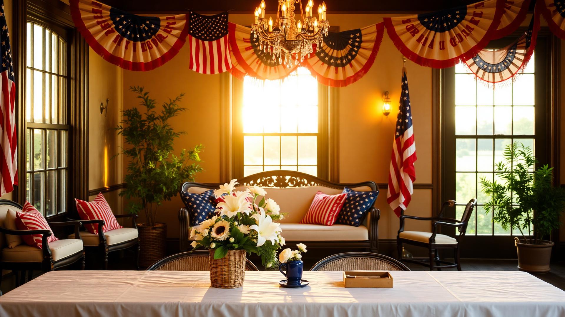 Patriotic Americana décor for the USA 250 anniversary